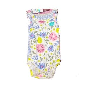 Cater’s Baby Girl 6-9 Months 4 Piece Onesie Set